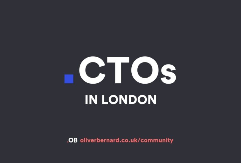 CTO's in London with Michael Anderson