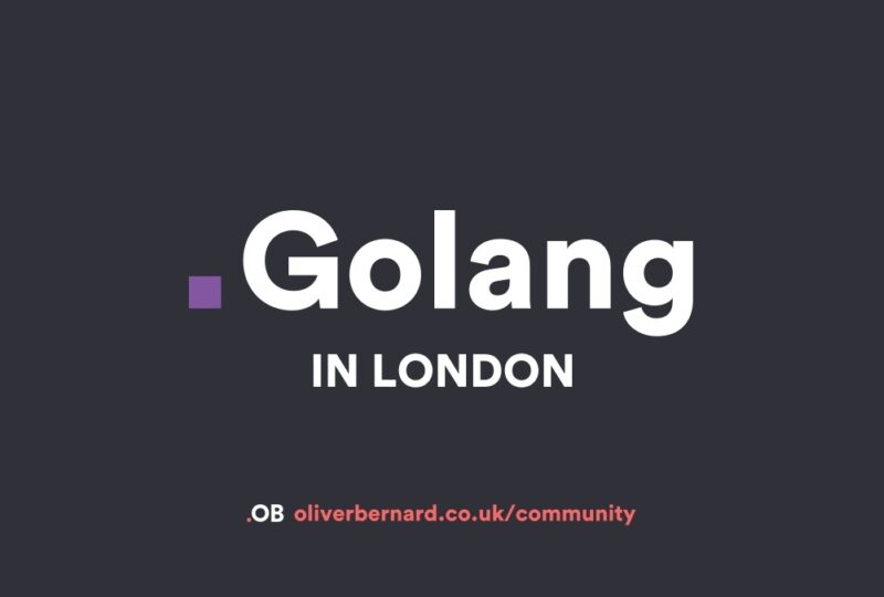 Golang In London with Robert Pajak - Create build pipelines in Go'